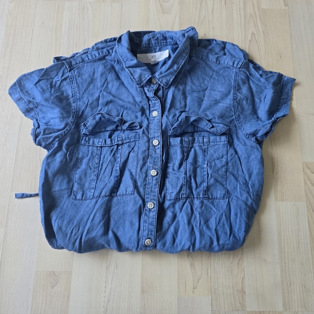 Thread And Supply Denim Dress Size Small